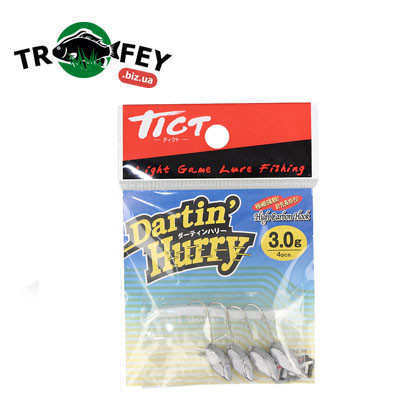 Джиг головка Tict Dartin' Hurry 3.0г (4шт)