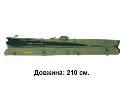 Чехол для удочек и спиннингов жесткий КВ-12в