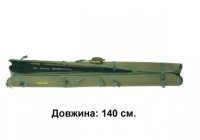 Чехол для удочек и спиннингов жесткий КВ-12