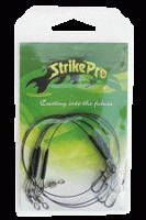 Поводок Strike Pro Titanium 1*7 30см 20lb(3шт)