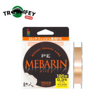 Шнур Gosen PE Mebarin 120м №0.4