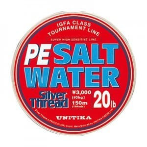 Шнур Unitika Salt Water 150м PE1.2 20lb