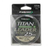 Шнур Kalipso Titan Leader Braid Silt 25м