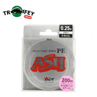 Шнур Tict Ultra Light Game ASH 200м PE0.15 4.5lb