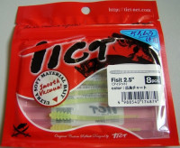 Силикон Tict Fisit 2.5"(8шт)natural clear