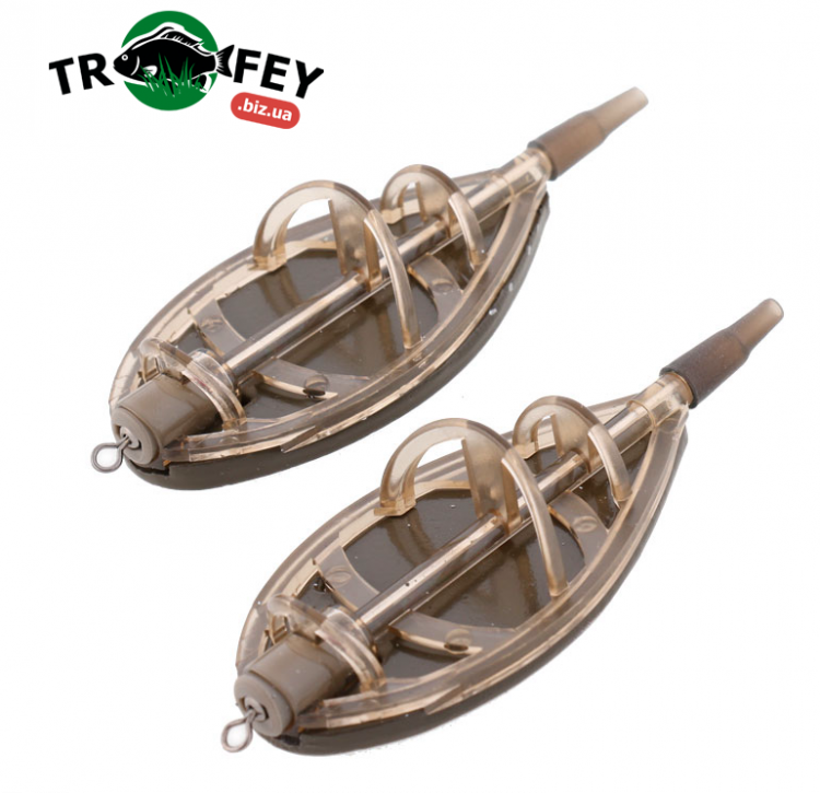 Hабор кормушек Flagman Flat feeder Large 2 шт 70 г + 80 г