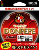 Шнур Gosen Donpepe 150м PE1.2(0.185)15lb