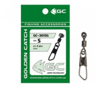 Застежка GC поплавочная 3015BN S (5шт)