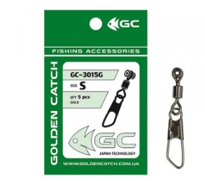 Застежка GC поплавочная 3015BN S (5шт)