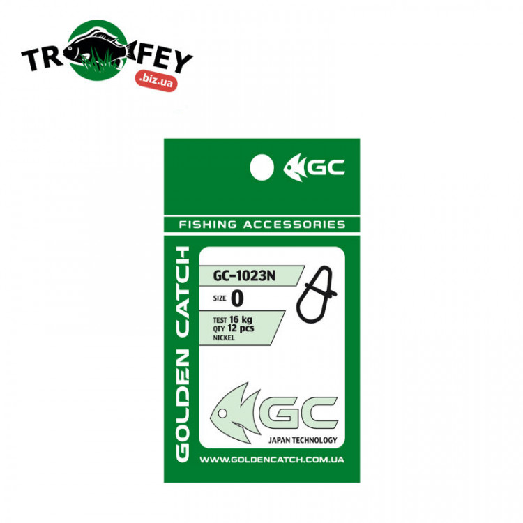 Застежка GC Wide Snap 1023SS №0(12шт)