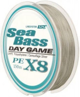 Шнур LineSystem Sea Bass X8 Day Game 150м PE0.8(0.153мм)6.0кг*