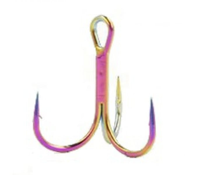 Крючок Origin тройник ST-36 Color Prism №8(100шт)