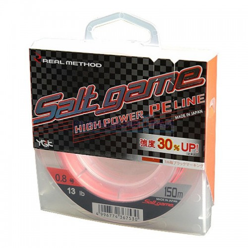 Шнур Real Method Salt Game 150м PE0.3(0.090мм)4.5lb(2.1кг)